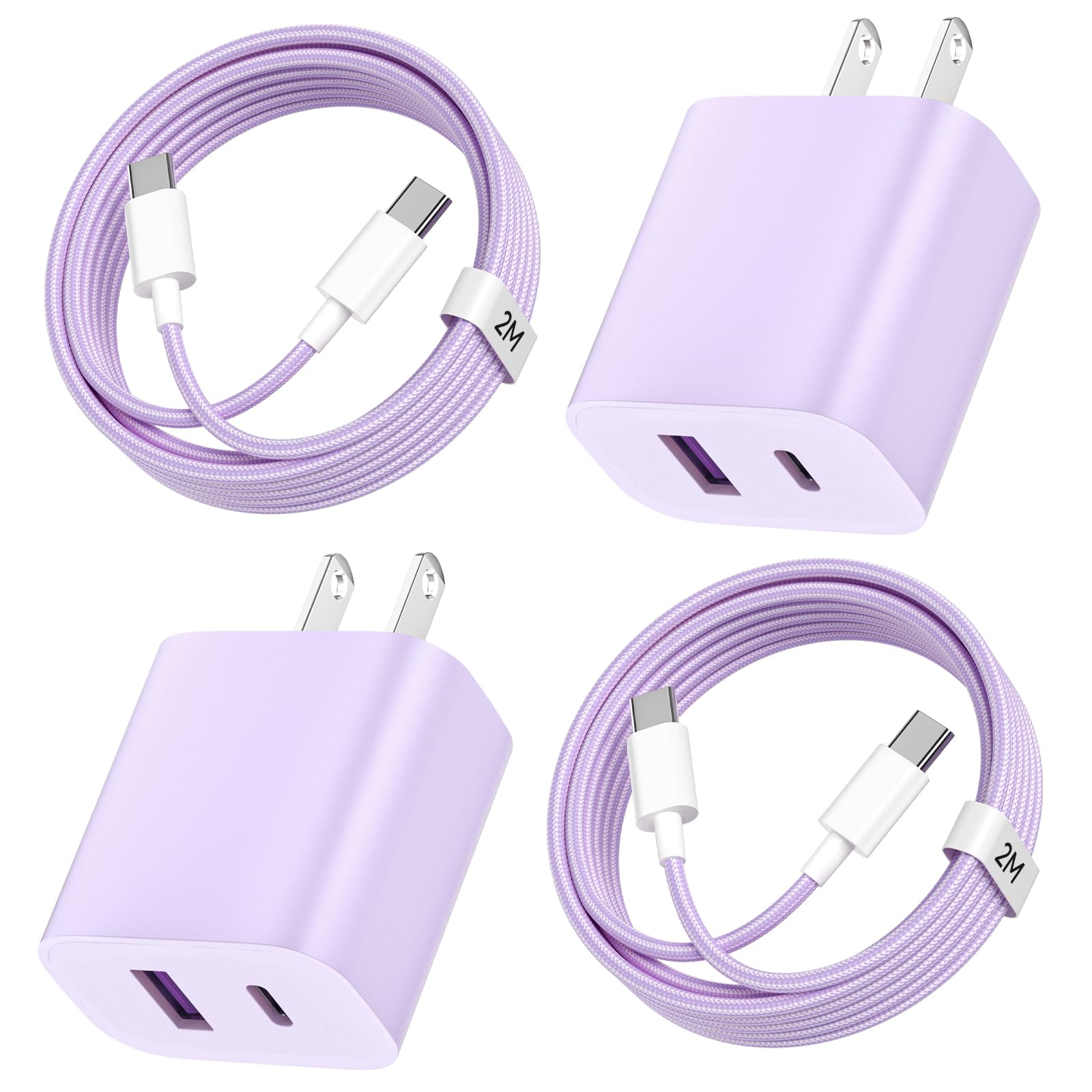 Amazon | 充電器-type-c (2個セット/2ポート) 20W usb タイプc 充電器